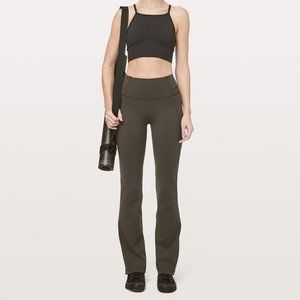Lululemon Groove Pant *Bootcut - Sage Green Size 4